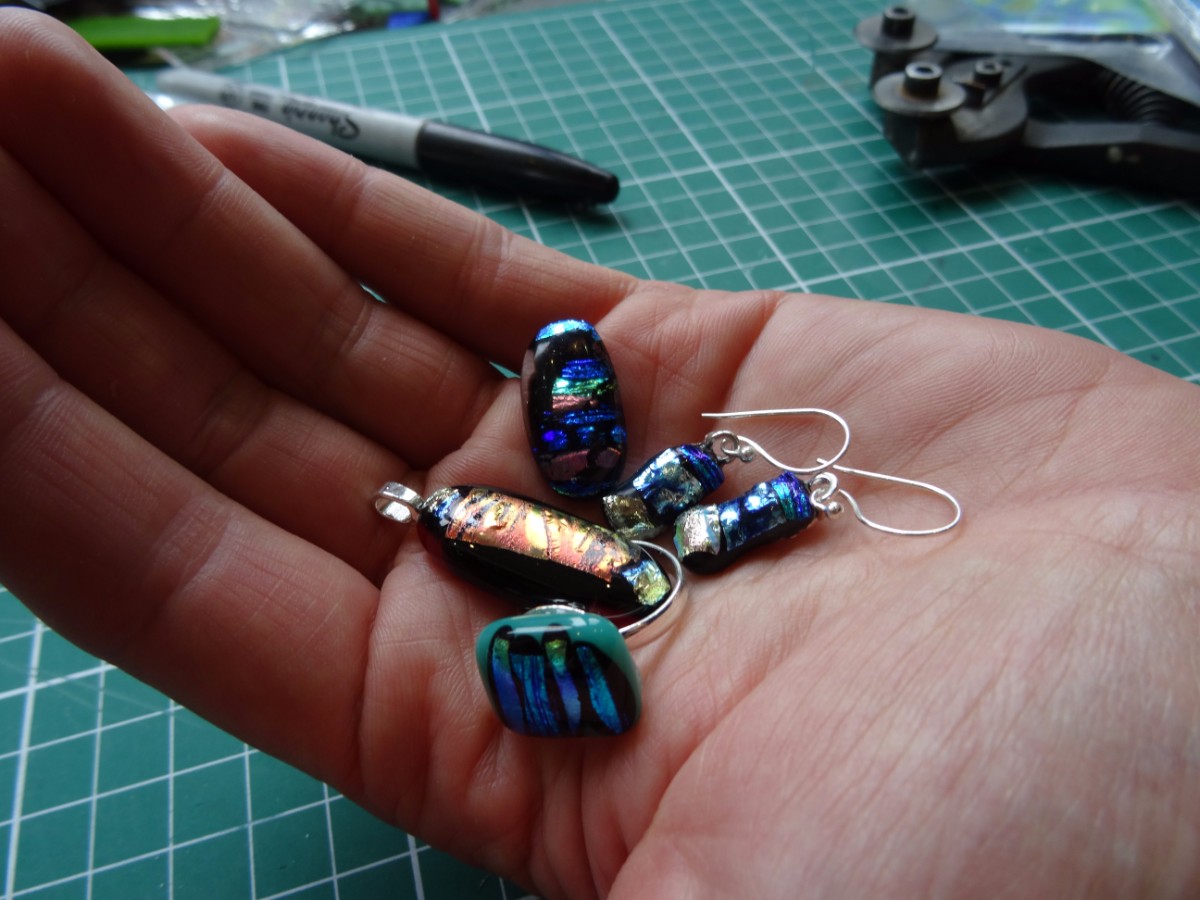 Fused Glass Jewellery Afternoon Stonefield Glass